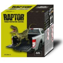 Raptor – Kit de revêtement polyuréthane noir 4 x 711 ml + durcisseur 948 ml – Fixateur de peinture