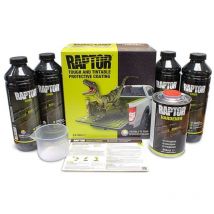 U-pol - upol - 4 bouteilles de revêtement de protection polyuréthane Raptor version teintable - 4 litres - RLT/S4