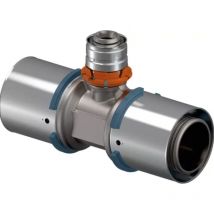 Uponor - 1046920 Reduced crimp tee 40-32-40 s-press