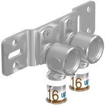 Uponor - S-Press plus HK-Montageplatte radi 16-Rp1/2'FT c/c50mm