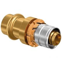 Uponor - S-Press Kupplung auf Edelstahl/CU v 25-22CU-SST