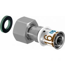 Uponor Verschraubung S-press Plus Aus Messing, Verzinnt 16mmx1/2 Ig