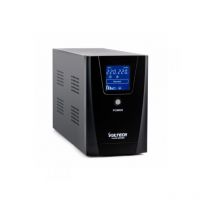 Vultech - UPS1000VA-PURE - gruppo di continuità line interactive con onda sinusoidale pura - lcd - 2 prese - 1 presa IEC13