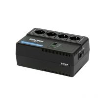 Vultech - UPS700VA-XS - Gruppo di continuità 700VA 4x Bipasso/Schuko + 2x usb