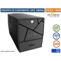 Keen - Ups Gruppo Di Continuita' 1000 600 Watt 1000va Avr 4 Prese Schuko