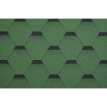 Dachdeck-Schindeln, grüne Farbe, 3m² - Upyard
