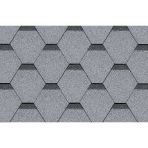 Dachdeck-Schindeln, dunkelgraue Farbe, 3m² - Upyard