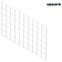 Upyard - support de plante - treillis de bac surélevé en métal, 110x70 cm