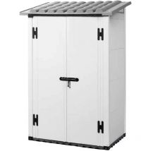 Frankystar - Urban 100 - casetta da giardino in pvc 122x82x201h cm