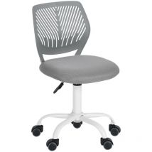URBAN MEUBLE Ergonomic Swivel Mesh Desk Chair with Adjustable Height-GREY