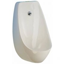 Sanela Urinoirs à capteur - Urinoir Domino avec chasse d’eau infrarouge et électronique ALS, alimentation par pile de 6 V, blanc SLP 17B