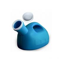 Start - Urinoir hommes avec couvercle Tasses à urine anti-éclaboussures de grande capacité de 2000 ml pour l'hôpital, l'incontinence, les personnes