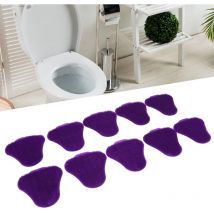 Rapanda - Urinoir,10 pièces désodorisants d'écran d'urinoir Triangle anti-éclaboussures désodorisant tapis d'écran d'urinoir parfumé pour toilettes