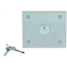 10050/i - carcasa de acero inoxidable perforada para contacto ptt o t te vigik 110X130 p/cc - Urmet