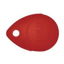 Urmet - memoprox - Mifare 13.56 Mhz red proximity key with metal eyelet