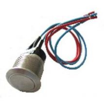 O/31 Single knob stainless steel no/nf ø 19mm - Urmet