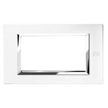 Urmet Simon Nea placa 4 módulos blanco perla 13904.BP