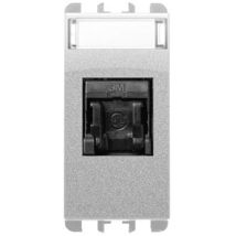 Presa Dati Rj45 Cat 5e 1 Modulo Alluminio Urmet 10445eal