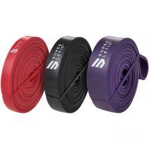 Uros Powerbands 3er-Set Fitnessband Loop 100 % Latex - Capital Sports