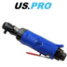 Us Pro - air ratchet 1/4'' drive reversible wrench air compressor tool 8590