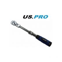 Us Pro - 3/8'' ratchet telescopic flexi head reversible quick release wrench 5162