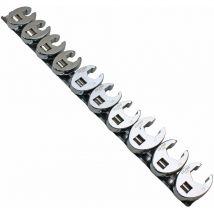 Industriale 10 pz 3/8 'dr Crowfoot Crowsfeet Corvi Piede Chiave Chiave Set 2054 - Us Pro