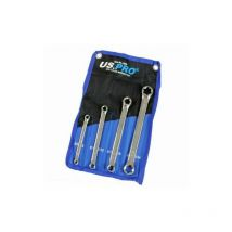 Us Pro - torx spanner set 4PC E6-E24 trx e star ring wrench in roll 2050