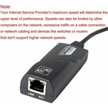 Swyeoot - usb c auf Ethernet Adapter, usb 3.0 auf RJ45 Gigabit Ethernet 1000 Mbit/s Netzwerkadapter mit Windows 10/8.1/8/7/Vista/XP, Mac os 10.6 und