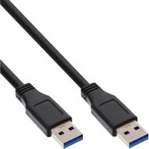 Inline - usb 3.0 Kabel, a sur a, noir