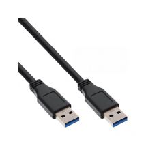 Inline - usb 3.0 Kabel, a sur a, noir