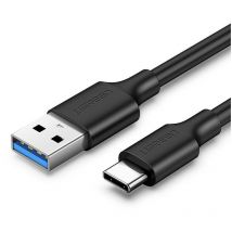 Usb 3.0 - USB-C-Kabel 3A 1m schwarz