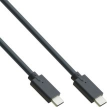 Inline - usb 3.2 Gen.2 Kabel, usb Typ-C Stecker/Stecker, noir