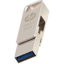 PNY - Memoria usb 3.2 Gen 2 (3.1 Gen 2) 64 gb HPFD206C-64 Plata