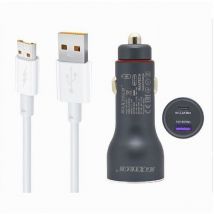 Maxtech - Trade Shop - kit autoladegerät usb schnellladung 40 w 5A micro usb datenkabel 1 m MA-S04 -