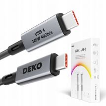 USB-C-Kabel, schnelles Laden, USB-Typ-C auf Apple Thunderbolt, 240 w, USB4, 50 cm