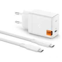 Usb-c Netzladegerät pd 3.0 pps 65W + usb-c Kabel - Schnellladegerät Weiß