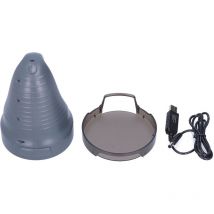 Prenfle - Jeffergarden usb chargeant le grattoir à neige électrique multifonction grattoir à glace voiture pare-brise déneigement dégivreur ToolGray