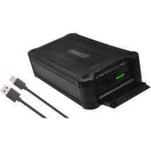 Prouser Usb Powerbank Pro User 20191, 10.000 Mah, Waterproof, Schwarz
