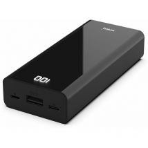 Usb Powerbank Power Matrix, 10.000 mAh, schwarz - Verico