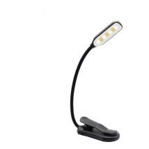 Dhklfa - usb Rechargeable 7 led Reading Light, 360° Flexible Night Light, 3 Brightness Modes and 3 Color Temperatures