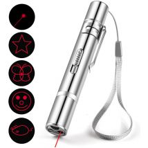 Usb Rechargeable Laser Chat Teaser Stick Multi-modèle Violet Lumière Chat Jouets Fournitures Pour Animaux Jouets Chat Teaser Pen
