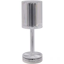 USB Tischlampe 3Touch Funktion H25cm-ANC000400-Transparent