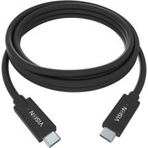 USB Vision Kabel 1m USB 3.2 Gen 1 (3.1 Gen 1) USB B auf USB C Schwarz, TC 1MUSBC/BL