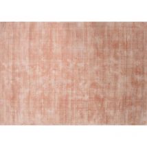 Used handgewebter Viskoseteppich 90 x 150 cm - Apricot - Abricot