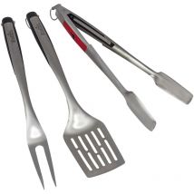 Char-broil - Kit de 3 ustensiles en inox pour barbecue