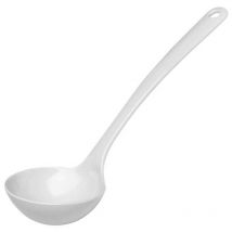 Louche en mélamine pour soupes et sauces, blanche 0,14 l - Hendi 563700