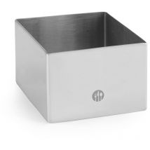 Moule à confiserie carré pour gâteaux et plats 65x65x(H)45mm Hendi 512166