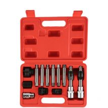 Haloyo - Utensile Alternatore, Puleggia Alternatore auto Utensile di smontaggio Set Kit di garage intestata