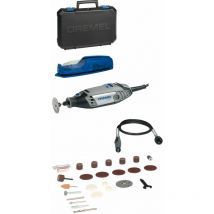 Utensile utensile per fresare multifunzione kit 25 accessori Dremel 3000 1/25 EZ WRAP