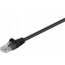 MicroConnect U/UTP CAT5e 5M Schwarzes PVC